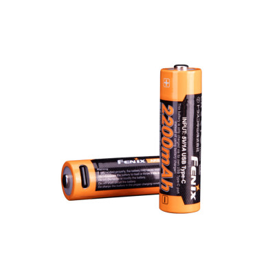 Аккумулятор Fenix 14500 АА ARB-L14-2200U Type-C Черно-оранжевый (2468020943) Аккумулятор Fenix 14500 АА ARB-L14-2200U Type-C Черно-оранжевый (2468020943)