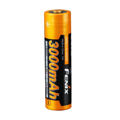 Аккумулятор Fenix 18650 3000mAh Li-ion 3.6V Черно-желтый (2472274880)