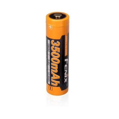 Аккумулятор Fenix 18650 3500mAh Li-Ion Черно-желтый (2472383551)