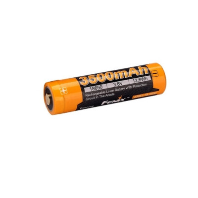 Аккумулятор Fenix 18650 3500mAh Li-Ion Черно-желтый (2472383551) Аккумулятор Fenix 18650 3500mAh Li-Ion Черно-желтый (2472383551)