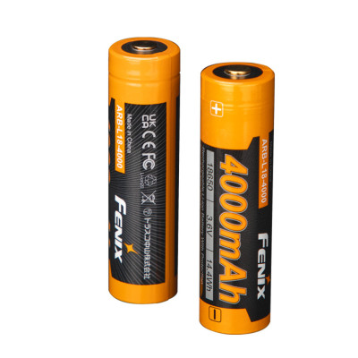 Аккумулятор Fenix 18650 4000mAh 3.6V Черно-желтый (2472498030) Аккумулятор Fenix 18650 4000mAh 3.6V Черно-желтый (2472498030)