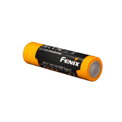 Аккумулятор с зарядкой Fenix 18650 ARB-L18-4000U Type-C Черно-желтый (2472540216) Аккумулятор с зарядкой Fenix 18650 ARB-L18-4000U Type-C Черно-желтый (2472540216)