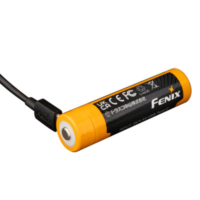 Аккумулятор с зарядкой Fenix 18650 ARB-L18-4000U Type-C Черно-желтый (2472540216) Аккумулятор с зарядкой Fenix 18650 ARB-L18-4000U Type-C Черно-желтый (2472540216)