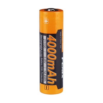 Аккумулятор Fenix 21700 4000mAh 3.6V Черно-желтый (2472560934)