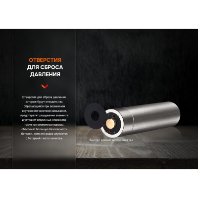 Аккумулятор Fenix AA ARB-L14-1050 Li-ion 3.6V Черно-оранжевый (2474442829)