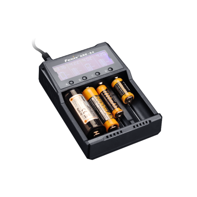 Зарядное устройство Fenix ARE-A4 4 канала Черный (2474474176) Зарядное устройство Fenix ARE-A4 4 канала Черный (2474474176)