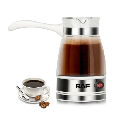 Кофеварка электрическая турка RAF R.125 0.5 л 650W Прозрачный Кофеварка электрическая турка RAF R.125 0.5 л 650W Прозрачный