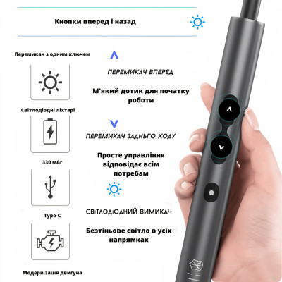 Электрическая смарт отвертка с аккумулятором Kingsdun 28в1 Silver (КС-882039) Электрическая смарт отвертка с аккумулятором Kingsdun 28в1 Silver (КС-882039)