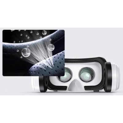 Очки-шлем виртуальной реальности Shinecon VR SC-G04BS Black White Очки-шлем виртуальной реальности Shinecon VR SC-G04BS Black White