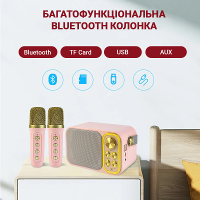 Портативная караоке-система Inspire YS-105 Rose