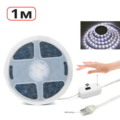 Світлодіодна стрічка з датчиком руху Inspire LED USB 5V 4W 6000К холодний 1m 60led Білий