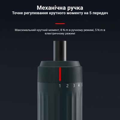 Електровикрутка Inspire KS-882042 35в1 2000mAh Сірий Електровикрутка Inspire KS-882042 35в1 2000mAh Сірий