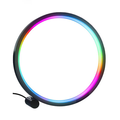 Настільна лампа нічник Inspire RGB SAL-052 10W 46led Bluetooth Чорний