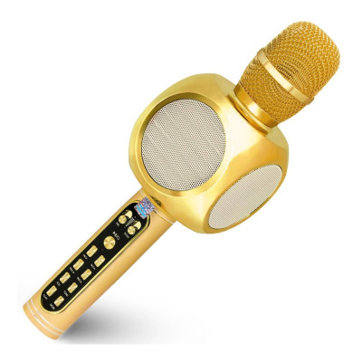 Беспроводной караоке микрофон Magic Karaoke YS-90 Pro Gold