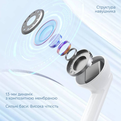 Бездротові навушники Inspire E30 Silver Бездротові навушники Inspire E30 Silver