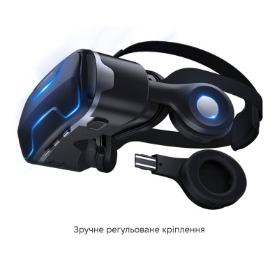 Окуляри віртуальної реальності та джостік Shinecon SC-G02ED-Box SC-B01 Black Окуляри віртуальної реальності та джостік Shinecon SC-G02ED-Box SC-B01 Black