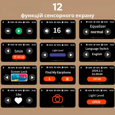 Бездротові навушники Inspire YX28 Black Бездротові навушники Inspire YX28 Black
