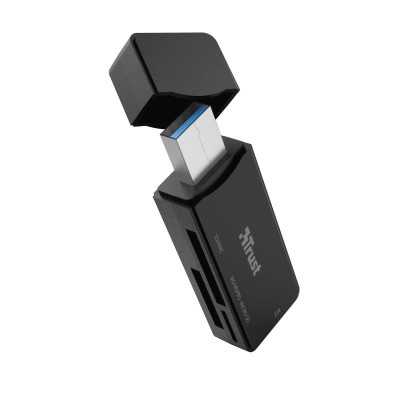 Кардридер sd/microSD Trust Nanga 21935 USB Вlack Кардридер sd/microSD Trust Nanga 21935 USB Вlack