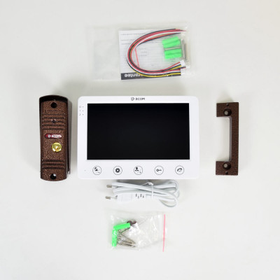 Комплект видеодомофона BCOM BD-710C Kit 7 Комплект видеодомофона BCOM BD-710C Kit 7
