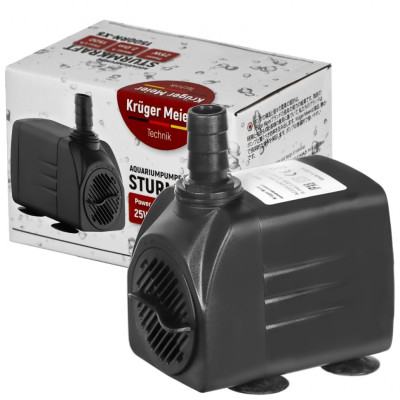 Водяной насос Kruger Meier Sturmkraft 1500 л/ч помпа подъемная 25W Черный (1500RN-X5)