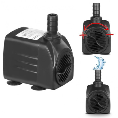 Водяной насос Kruger Meier Sturmkraft 1500 л/ч помпа подъемная 25W Черный (1500RN-X5) Водяной насос Kruger Meier Sturmkraft 1500 л/ч помпа подъемная 25W Черный (1500RN-X5)