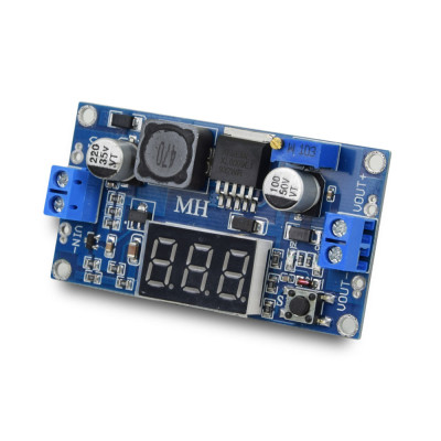 Модуль повышающего преобразователя Atis OKY3498-4 с LED-вольтметром (301246)