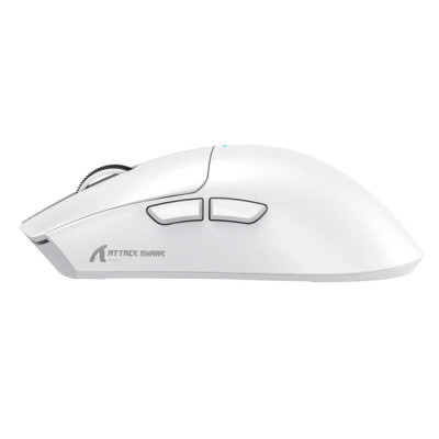 Миша бездротова ігрова Attack Shark X11 PAW3311 22000 DPI 2,4G+Bluetooth White Миша бездротова ігрова Attack Shark X11 PAW3311 22000 DPI 2,4G+Bluetooth White