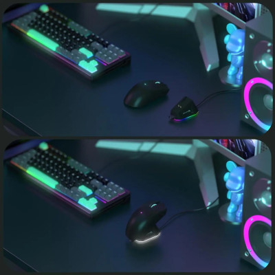 Мышь беспроводная игровая Attack Shark X11 PAW3311 22000 DPI 2,4G+Bluetooth Black Мышь беспроводная игровая Attack Shark X11 PAW3311 22000 DPI 2,4G+Bluetooth Black