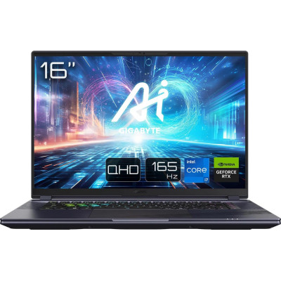 Ноутбук Gigabyte AORUS 16X 9KG 2024 Core i7-13650HX/4.9 ГГц/RTX 4060/8 ГБ 16/1000 ГБ Refurbished