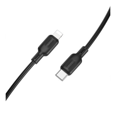 Кабель синхронизации Borofone BX113 Silicone PD27W Type-C to Lightning 2m Black (35598_3346763) Кабель синхронизации Borofone BX113 Silicone PD27W Type-C to Lightning 2m Black (35598_3346763)