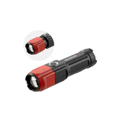 Фонарь ручной Intertool 3Вт 120Лм 1200мAч Черно-красный (LB-0120) Фонарь ручной Intertool 3Вт 120Лм 1200мAч Черно-красный (LB-0120)