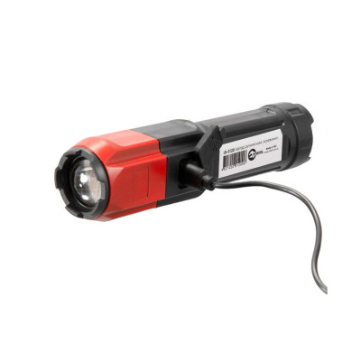 Фонарь ручной Intertool 3Вт 120Лм 1200мAч Черно-красный (LB-0120) Фонарь ручной Intertool 3Вт 120Лм 1200мAч Черно-красный (LB-0120)