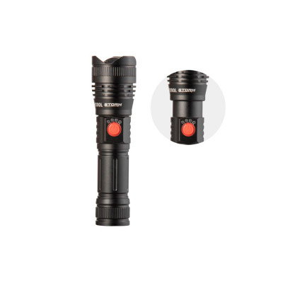 Ліхтар ручний Intertool Storm 10 Вт 1200 Лм 2200 мAч 3 (LB-0130) Ліхтар ручний Intertool Storm 10 Вт 1200 Лм 2200 мAч 3 (LB-0130)