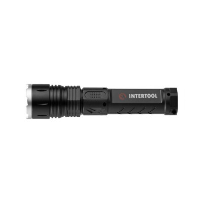 Фонарь ручной Intertool 10Вт 650Лм 1800мAч Чорний (LB-0125) Фонарь ручной Intertool 10Вт 650Лм 1800мAч Чорний (LB-0125)