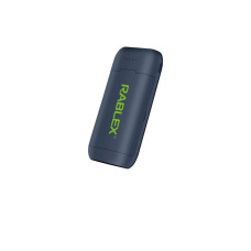 Зарядний пристрій з функцією PowerBank для акумуляторів 18650 Rablex RB-400 Чорний (30151404)