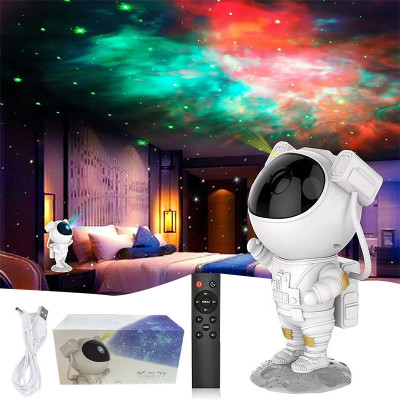 Проектор-ночник Starry sky Астронавт 20210907 White 12 режимов 13057-83965 Проектор-ночник Starry sky Астронавт 20210907 White 12 режимов 13057-83965
