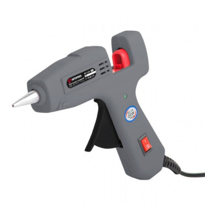 Пистолет клеевой INTERTOOL RT-1101 230 В 20 Вт Серый (50230) Пистолет клеевой INTERTOOL RT-1101 230 В 20 Вт Серый (50230)