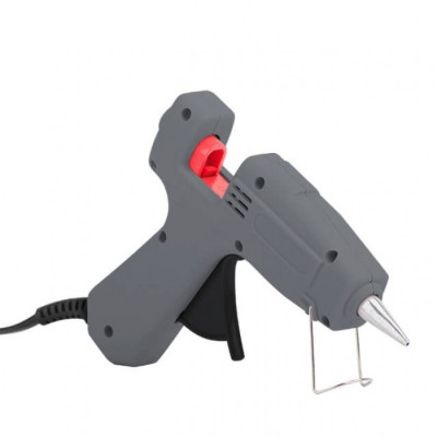 Пистолет клеевой INTERTOOL RT-1101 230 В 20 Вт Серый (50230) Пистолет клеевой INTERTOOL RT-1101 230 В 20 Вт Серый (50230)