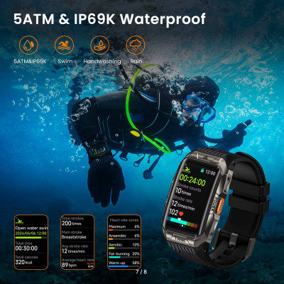 Смарт-часы тактические Kospet Tank X2 ULTRA Black (KTX0002UB) Смарт-часы тактические Kospet Tank X2 ULTRA Black (KTX0002UB)