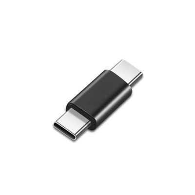 Переходник BIN Type-C-папа на Type-C-папа Black (C051309)