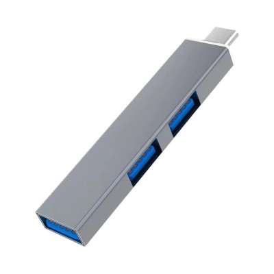 Адаптер перехідник GT Type-C 3.1 на USB 3.0 Темно-сірий (С051249)