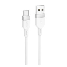Кабель синхронизации Hoco X109 Silicone USB to Type C 3A 1 м White (35930_3605836)