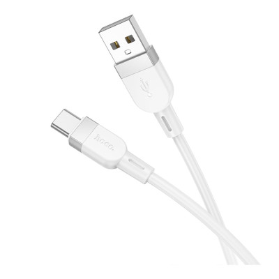 Кабель синхронизации Hoco X109 Silicone USB to Type C 3A 1 м White (35930_3605836)
