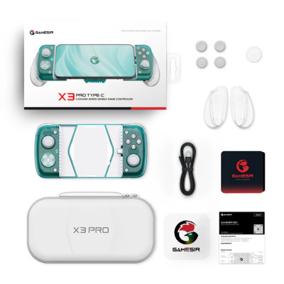 Беспроводной игровой геймпад GameSir X3 PRO Type-C з охлаждением Беспроводной игровой геймпад GameSir X3 PRO Type-C з охлаждением