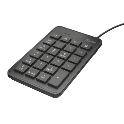 Клавиатура мембранная Trust Xalas 22221 USB-A Numeric Keypad 23 Key USB-A Черный (2553905194) Клавиатура мембранная Trust Xalas 22221 USB-A Numeric Keypad 23 Key USB-A Черный (2553905194)