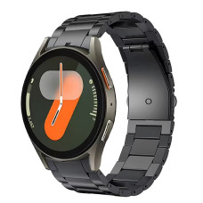Титановий ремінець BeWatch Samsung Galaxy Watch 4/5/6/7 Black (T0400401)
