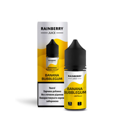 Набор компонентов для самозамеса солевой жидкости FlavorLab Rainberry Juice 30 мл Banana Bubblegum 0-50 мг (17680-hbr)