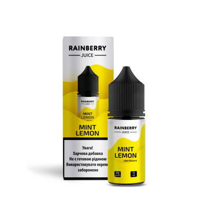 Набор компонентов для самозамеса солевой жидкости FlavorLab Rainberry Juice 30 мл Mint Lemon 0-50 мг (17682-hbr)