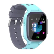 Смарт-годинник дитячий Smart Z1GPS 4G з камерою SIM-карта силіконовий ремінець Blue (17638-hbr)