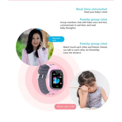 Смарт-годинник дитячий Smart Z1GPS 4G з камерою SIM-карта силіконовий ремінець Pink (17639-hbr) Смарт-годинник дитячий Smart Z1GPS 4G з камерою SIM-карта силіконовий ремінець Pink (17639-hbr)